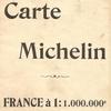 Carte Michelin France - 1908 -