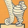 Pub Carte Michelin - pneu trop cher - 1930