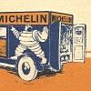 Pub Carte Michelin - camion Michelin - 1930 -