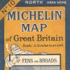 Carte Michelin Grande-Bretagne - 1925 -