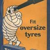 Pub Carte Michelin- Montez des pneus plus gros - 1932