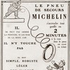 Le pneu de secours Michelin - 1913 -