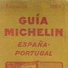 Guide Michelin Espagne-Portugal - 1929