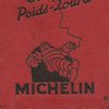 Guide Michelin France 1932- dos