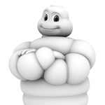 Image(c) Michelin - Bibendum 3D actuel.